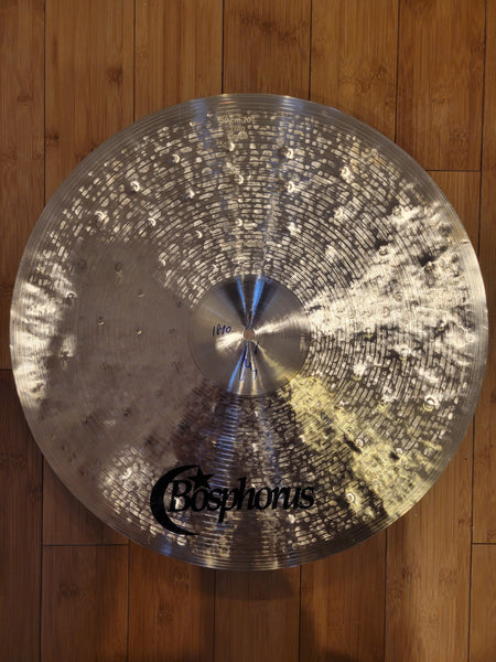 Cymbals - Bosphorus 20" Traditional Overhammered Thin Crash