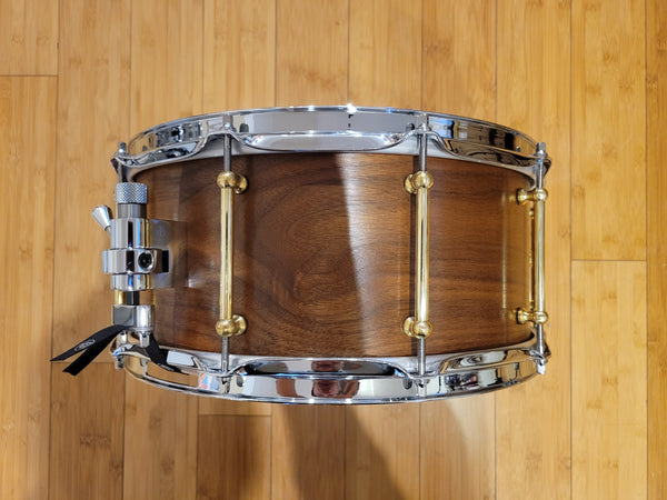 Snares - RBH Drums 6.5x14 "Prestige" Solid Walnut Snare Drum