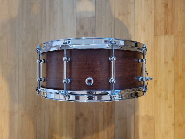 Snares - Evetts Drums 5.5x14 Jarrah Ply Snare Drum (Smooth Satin)