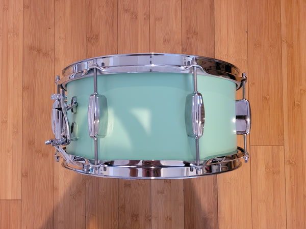 Snares - C&C Drum Co. 6.5x14 12th & Vine Maple/Poplar/Maple (Sea Foam Green)