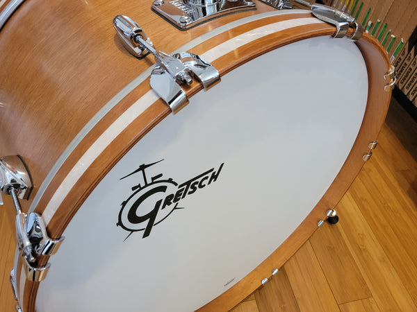 Drum Kits - Gretsch USA Custom 14x24 9x13 (Concert Tom) 16x16 (Concert Tom) (Satin Classic Maple)