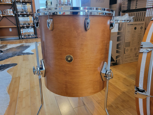 Drum Kits - Gretsch USA Custom 14x24 9x13 (Concert Tom) 16x16 (Concert Tom) (Satin Classic Maple)