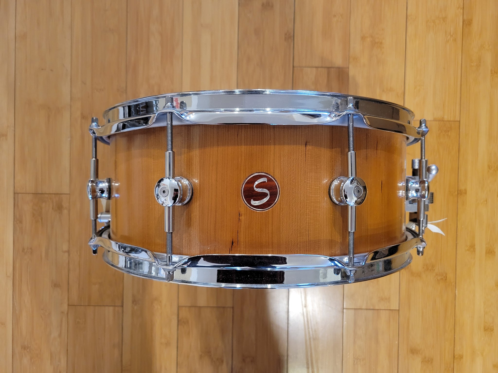 Snares - (Used) Sugar Percussion 6x14 Cherry Snare Drum