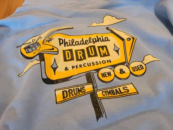 Apparel - Philadelphia Drum & Percussion "Roadside Motel" Sweatshirt