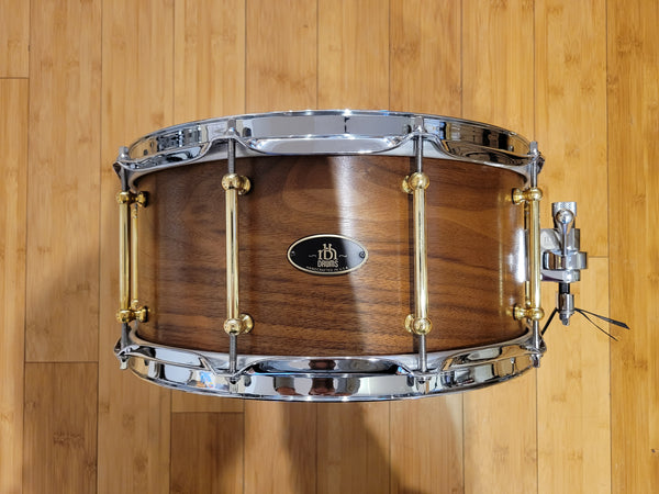 Snares - RBH Drums 6.5x14 "Prestige" Solid Walnut Snare Drum