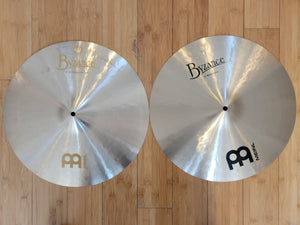 Cymbals - Meinl Byzance 16" Jazz Medum-Thin/Byzance Traditional Medium Hi Hats
