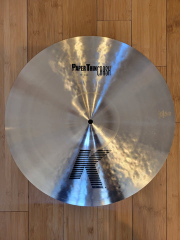 Cymbals - Zildjian 19" K Paper Thin Crash