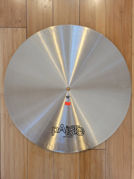 Cymbals - (Used) Paiste 18" Formula 602 Classic Sounds Thin Flat Ride
