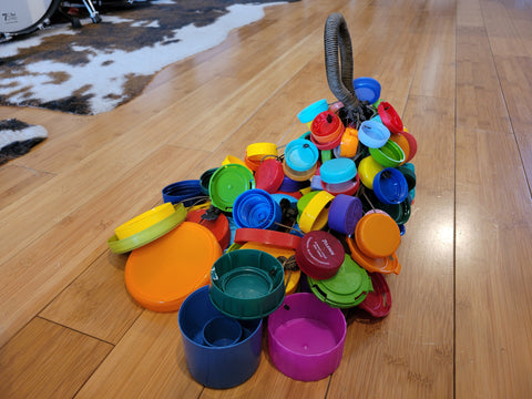 Percussion - Upcycled Percussion XL Plastic Cap Waterfall Rattle