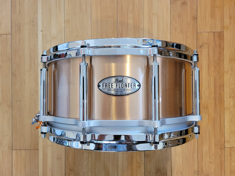 Snares - Pearl 6.5x14 Free Floating Phosphor Bronze Snare Drum