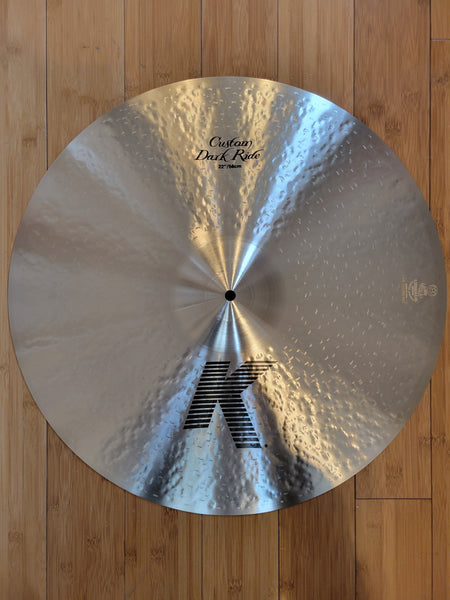 Cymbals - Zildjian 22" K Custom Dark Ride