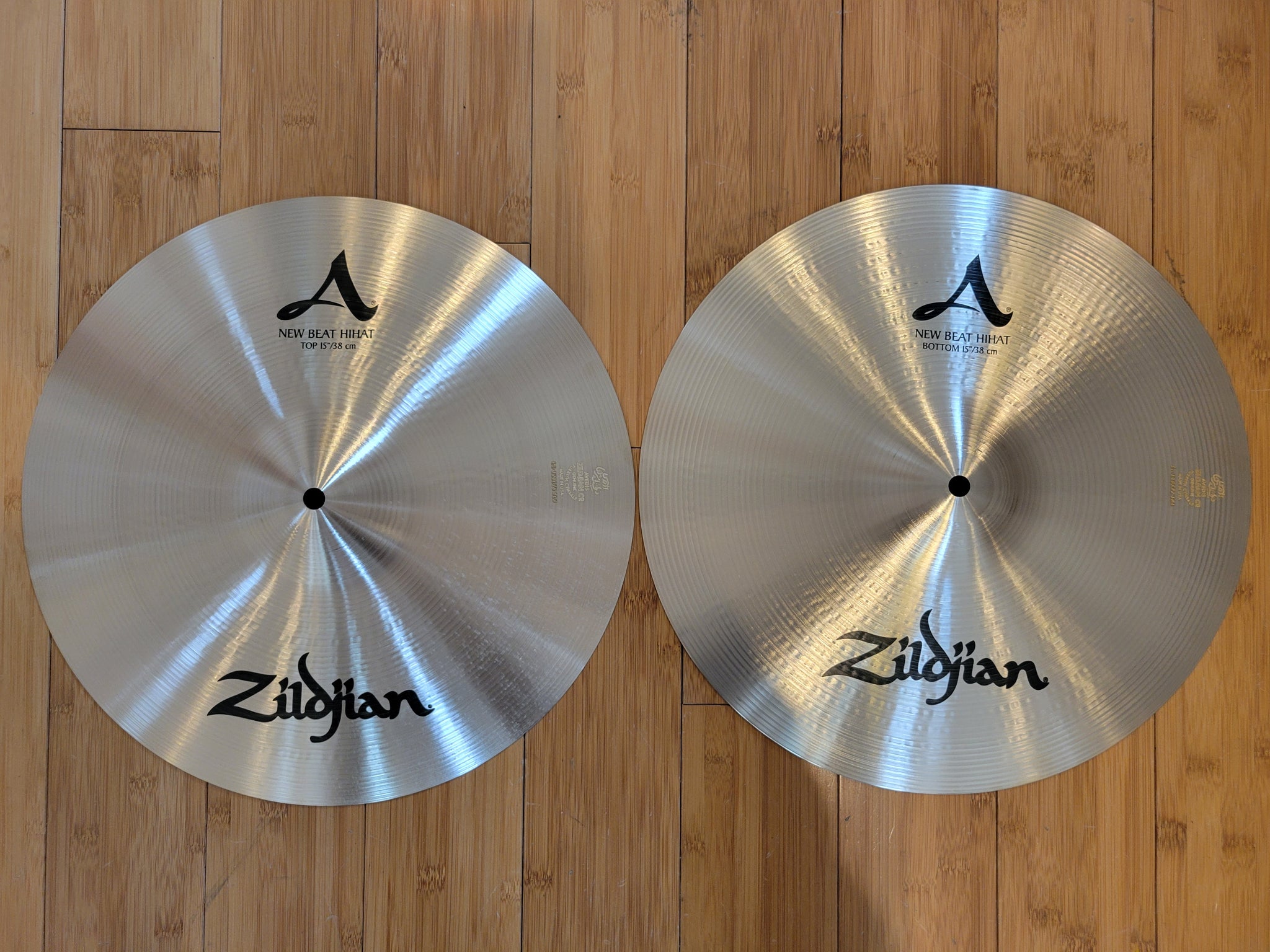 Cymbals - Zildjian 15" A Zildjian New Beat Hi Hats