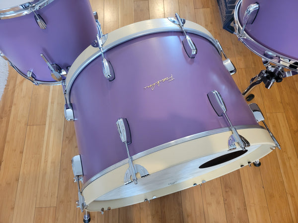 Drum Kits - Franklin Drum Co. 14x24 9x13 16x16 Mahogany/Poplar (Autumn Purple)