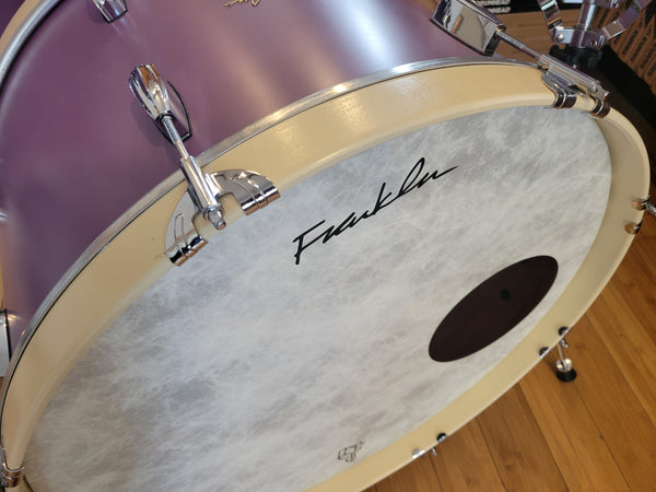 Drum Kits - Franklin Drum Co. 14x24 9x13 16x16 Mahogany/Poplar (Autumn Purple)