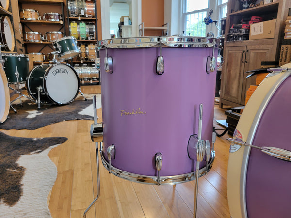 Drum Kits - Franklin Drum Co. 14x24 9x13 16x16 Mahogany/Poplar (Autumn Purple)