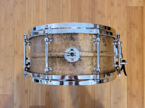 Snares - Dunnett Classic 6.5x14 Model 2N Bronze Snare Drum