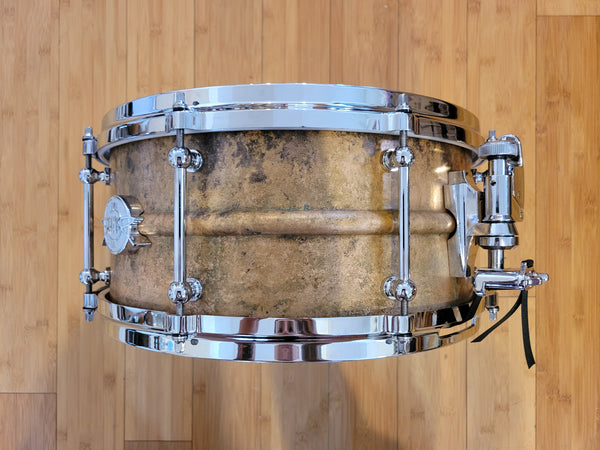 Snares - Dunnett Classic 6.5x14 Model 2N Bronze Snare Drum