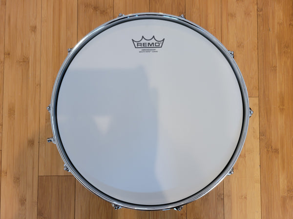 Snares - Pearl 6.5x14 Sensitone Heritage Black Nickel Over Brass Snare Drum