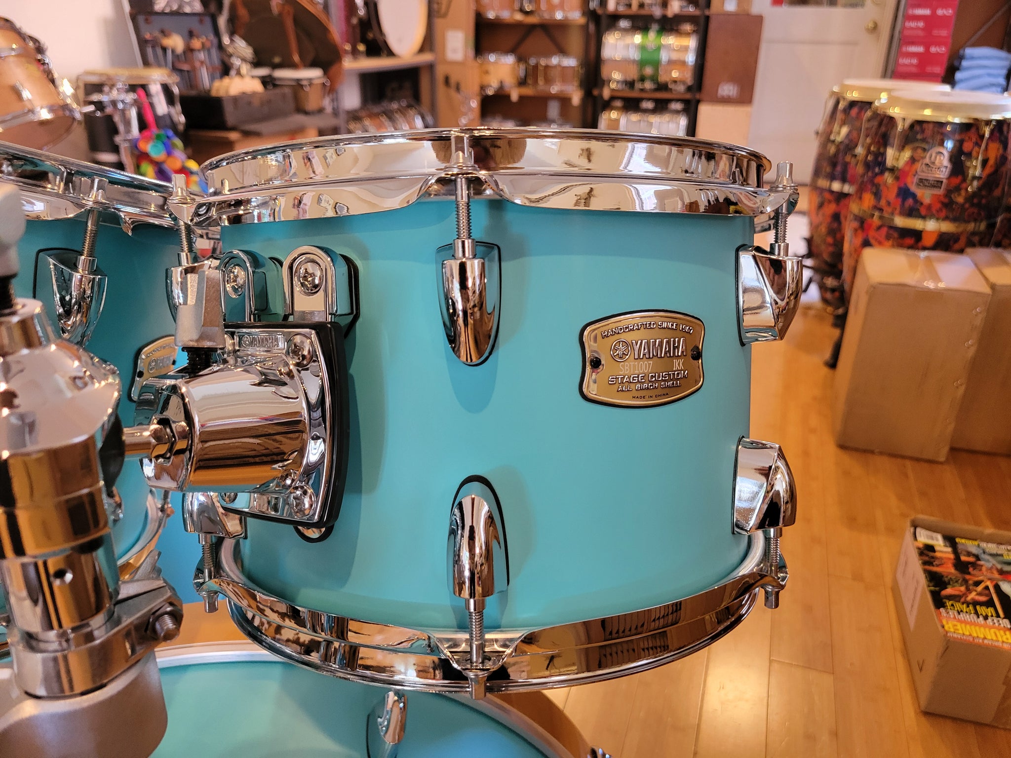 Drum Kits Yamaha Stage Custom Birch 17x22 7x10 8x12 15x16 5.5x14 Ma Philadelphia Drum Percussion
