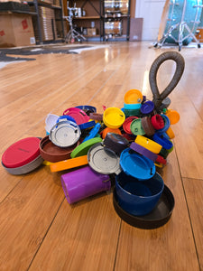 Percussion - Upcycled Percussion XL Plastic Cap Waterfall Rattle