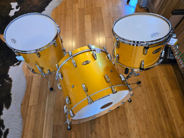 Drum Kits - Pearl 16x22 9x13 16x16 Masters Maple Pure (Antique Gold)