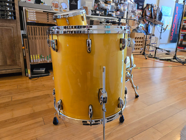 Drum Kits - Pearl 16x22 9x13 16x16 Masters Maple Pure (Antique Gold)