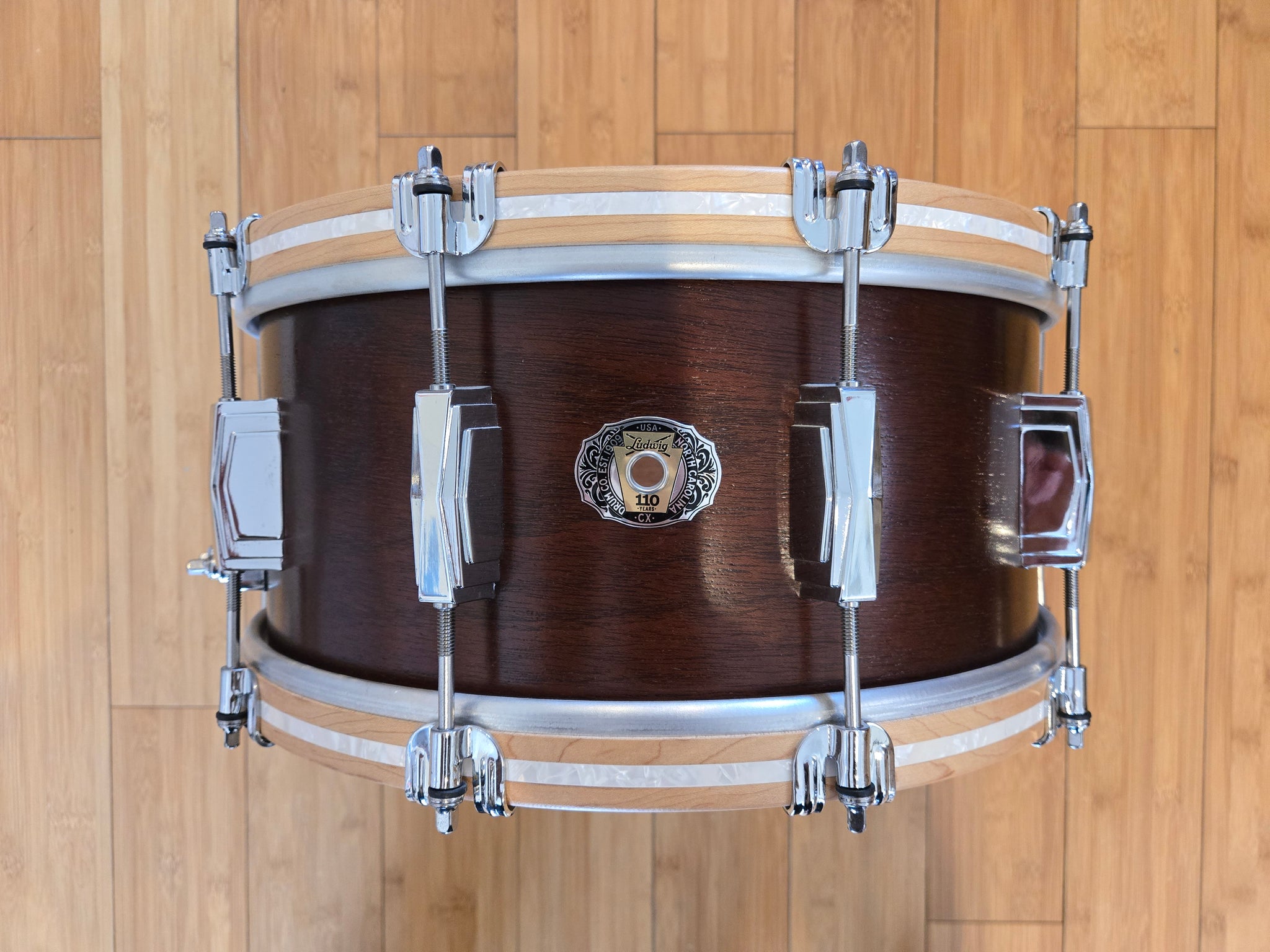 Snares - (Used) Ludwig 6.5x14 110th Anniversary "Van Buren" Snare Drum