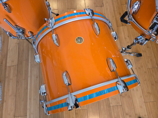 Drum Kits - Gretsch Broadkaster 14x20 8x12 14x14 (Gretsch Orange Gloss)