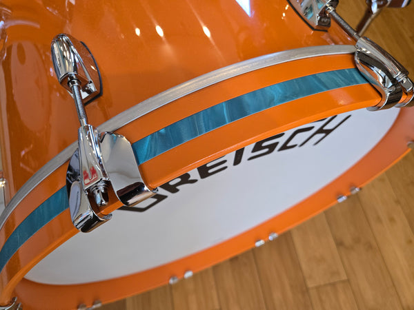 Drum Kits - Gretsch Broadkaster 14x20 8x12 14x14 (Gretsch Orange Gloss)