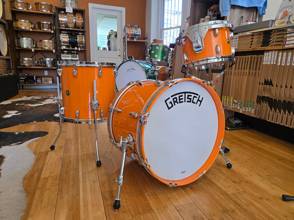 Drum Kits - Gretsch Broadkaster 14x20 8x12 14x14 (Gretsch Orange Gloss)