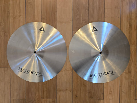 Cymbals - Istanbul Agop 15" Xist Hi Hats (Natural)