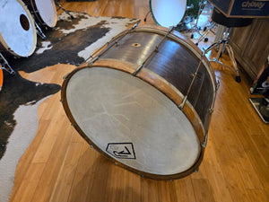 Singles - 1920's Ludwig & Ludwig 12x28 Marching Bass Drum