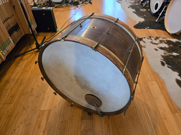 Singles - 1920's Ludwig & Ludwig 12x28 Marching Bass Drum