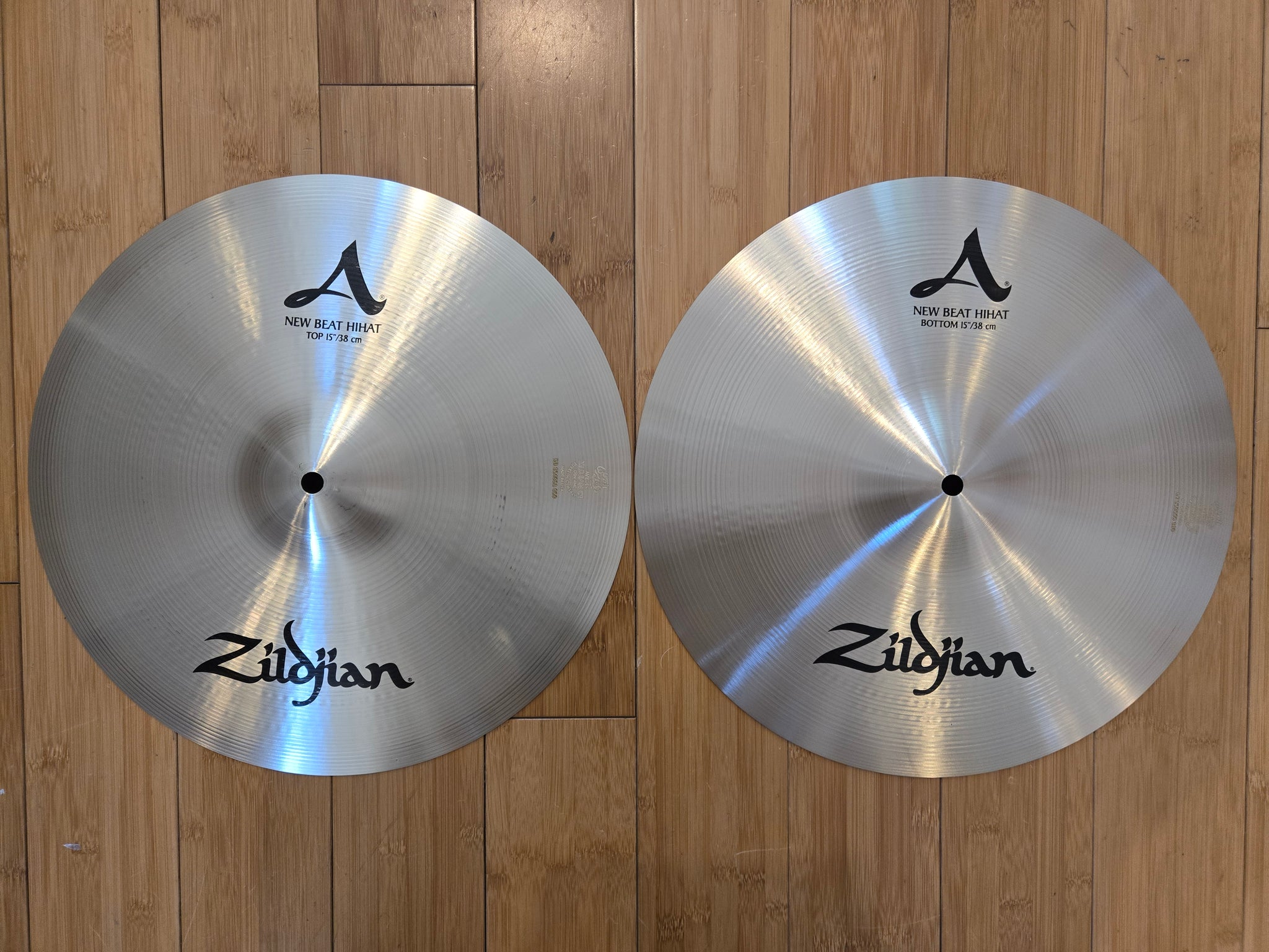 Cymbals - Zildjian 15" A Zildjian New Beat Hi Hats