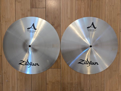 Cymbals - Zildjian 15" A Zildjian New Beat Hi Hats