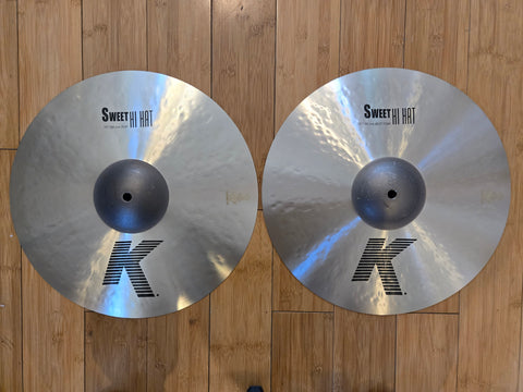 Cymbals - Zildjian 15" K Sweet Hi Hats