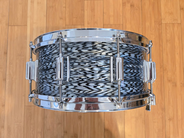Snares - Rogers 6.5x14 Dynasonic Clone (Black Onyx)