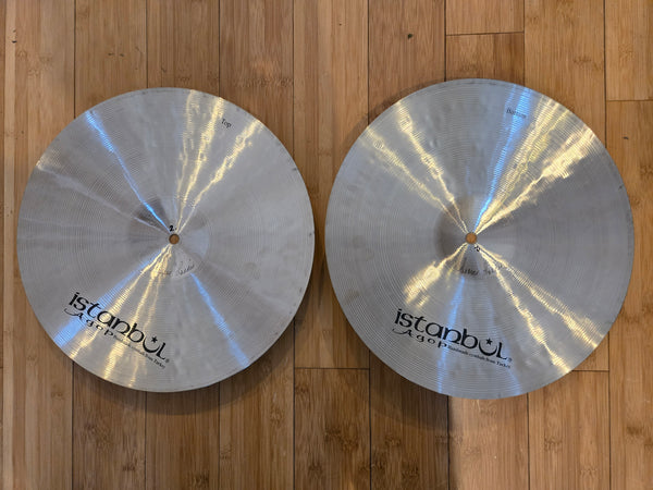 Cymbals - Istanbul Agop 15" Traditional Jazz Hi Hats