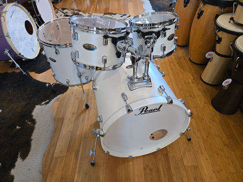 Drum Kits - Pearl 18x22 7x10 8x12 16x16 5.5x14 Decade Maple (White Satin Pearl)