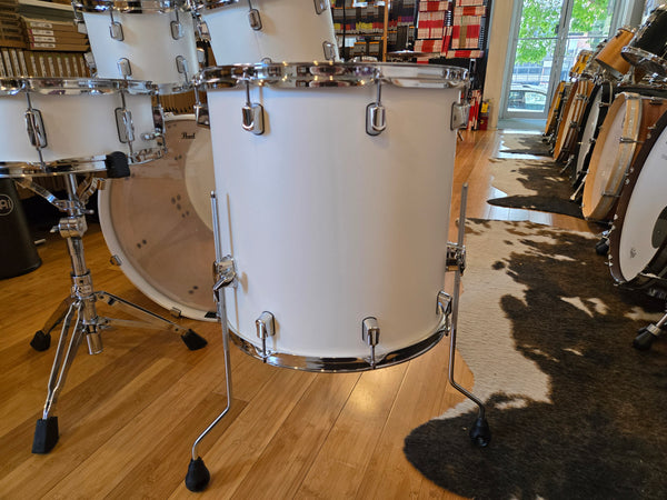 Drum Kits - Pearl 18x22 7x10 8x12 16x16 5.5x14 Decade Maple (White Satin Pearl)