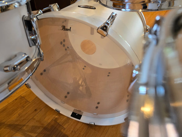 Drum Kits - Pearl 18x22 7x10 8x12 16x16 5.5x14 Decade Maple (White Satin Pearl)