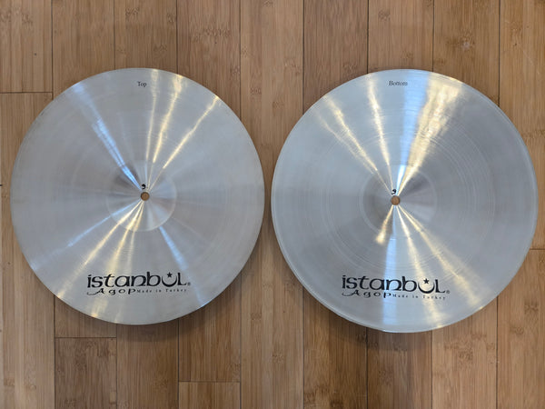 Cymbals - Istanbul Agop 15" Xist Hi Hats (Natural)