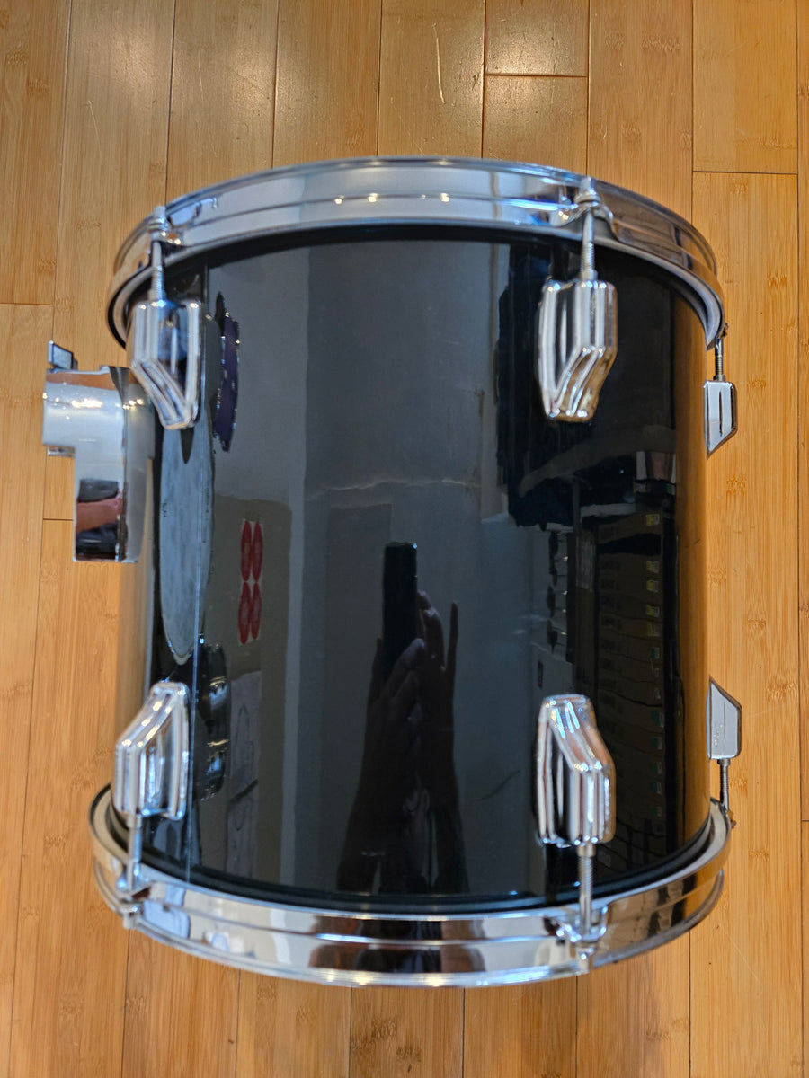 Singles - Rogers Big R 12x14 Rack Tom (Black Wrap) – Philadelphia Drum ...