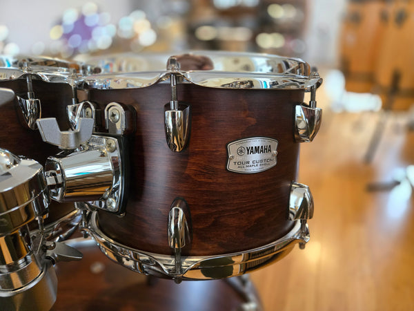 Drum Kits - Yamaha Tour Custom 16x22 7x10 8x12 15x16 (Chocolate Satin)