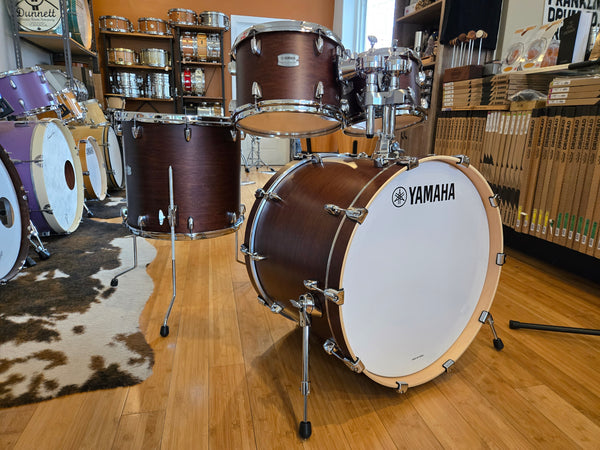 Drum Kits - Yamaha Tour Custom 16x22 7x10 8x12 15x16 (Chocolate Satin)