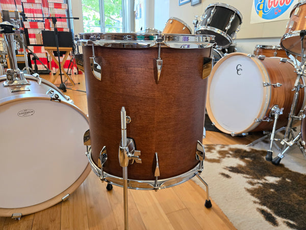 Drum Kits - Canopus 14x18 8x12 14x14 Yaiba II Bop (Antique Brown Matt)
