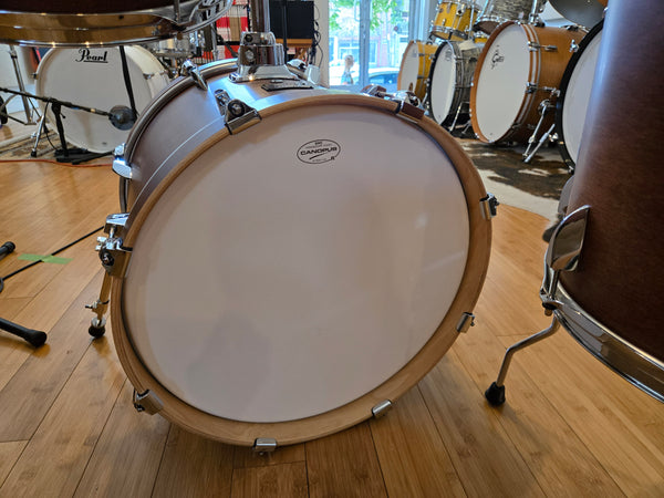 Drum Kits - Canopus 14x18 8x12 14x14 Yaiba II Bop (Antique Brown Matt)