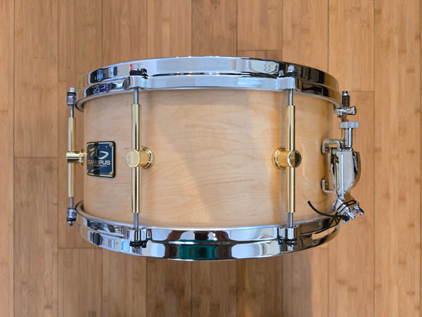 Snares - Canopus Drums 6.5x14 10ply Maple Snare Drum (Natural Oil)