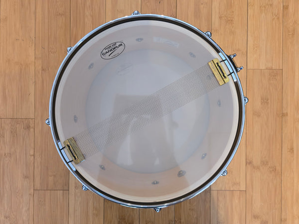 Snares - Canopus Drums 6.5x14 10ply Maple Snare Drum (Natural Oil)