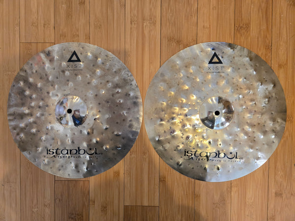 Cymbals - Istanbul Agop 15" XIST Dry Dark Brilliant Hi Hats
